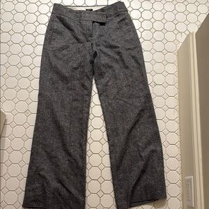 J Crew Gray Wide-Leg Pants